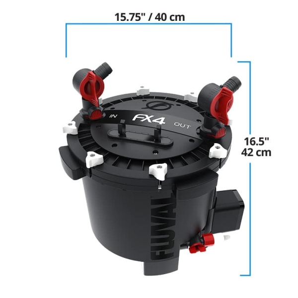 Fluval FX4 High Performance Canister Filter - Image 5