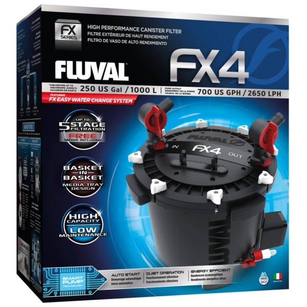 Fluval FX4 High Performance Canister Filter