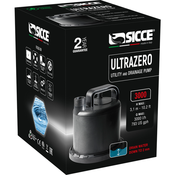 ULTRA ZERO PUMP 3000l/h