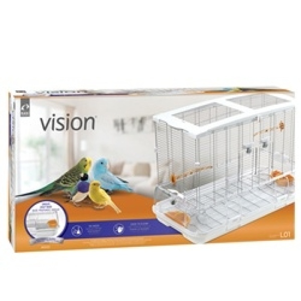 Vision Bird Cage for Large Birds - Single Height - 78 x 42 x 56 cm - Image 2